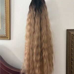 Ombre Brown Wavy Wig 30 inches lace front